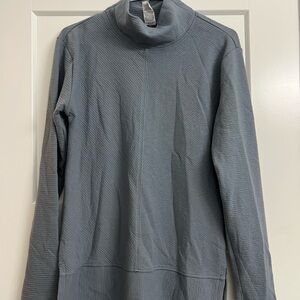 RBX Studio Jacquard Mock Neck Pullover